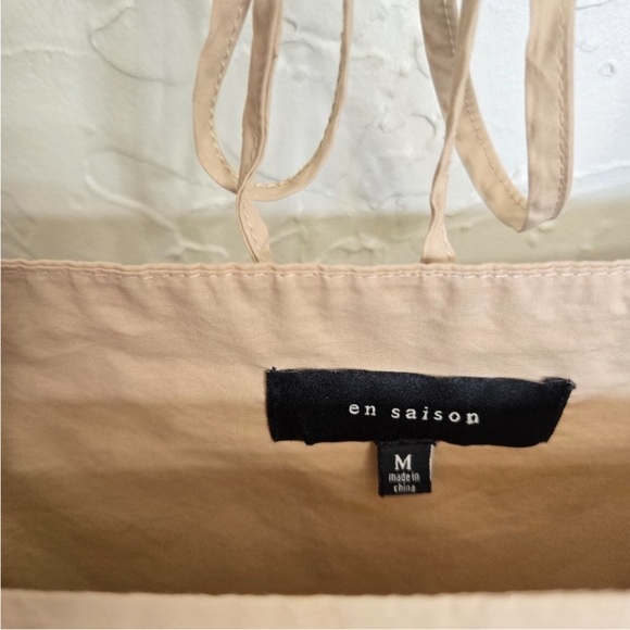 En Saison Beige Puff Sleeve Dress - Picture 11 of 12